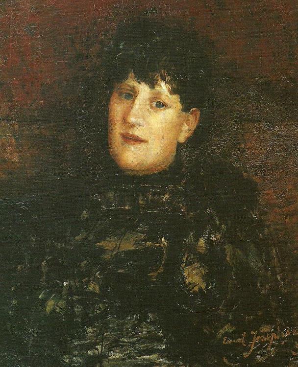 Ernst Josephson portrattan av olga gjorkegren-fahraeus. China oil painting art